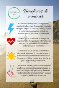 Los beneficios de caminar