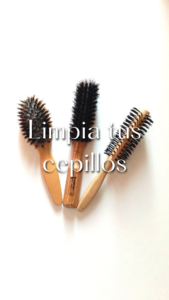 Limpia tus cepillos del pelo